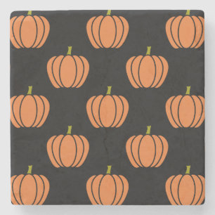 Halloween Pumpkin Pattern Stone Untersetzer