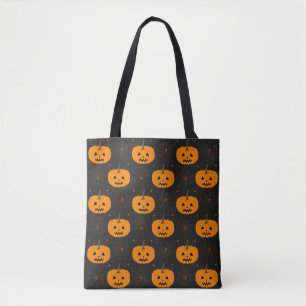 Halloween Pumpkin Pattern Totasche Tasche