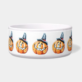 Halloween Pumpkin Pet Bowl Napf