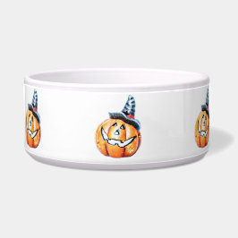 Halloween Pumpkin Pet Bowl Napf