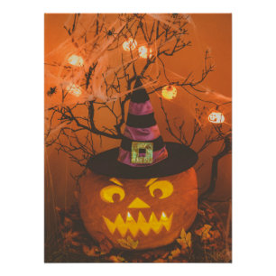 Halloween Pumpkin Poster