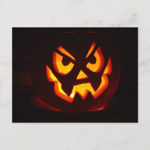 Halloween Pumpkin Postkarte
