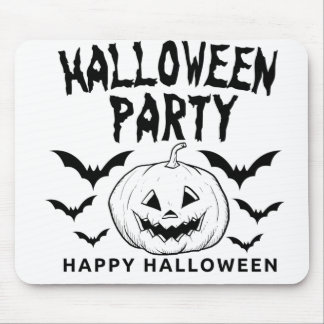 Halloween Pumpkin Schnitzerei Party Fall Funny Mousepad