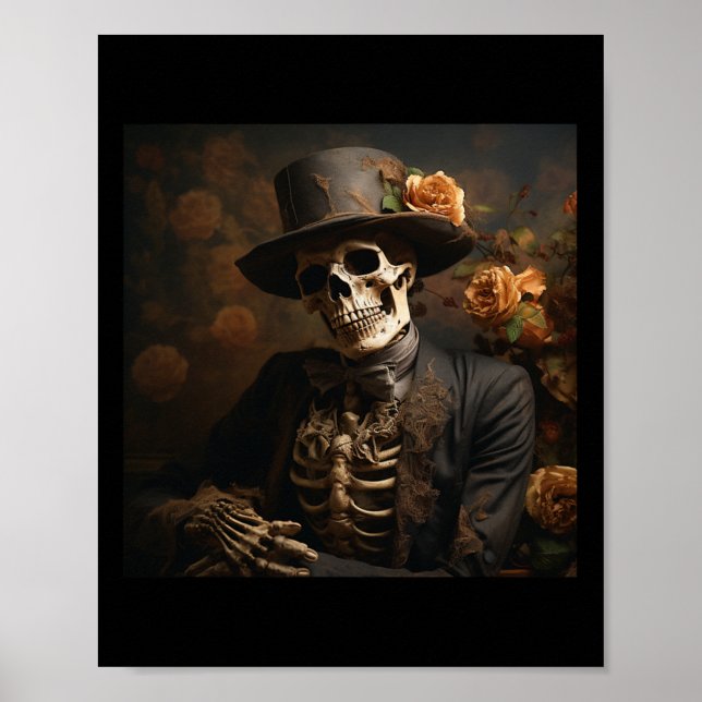 Halloween Pumpkin Skeleton Ghosts Spooktacular Sto Poster (Vorne)