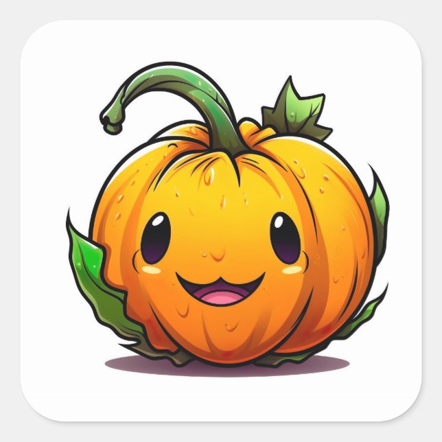 Halloween Pumpkin Stickers (Vorderseite)