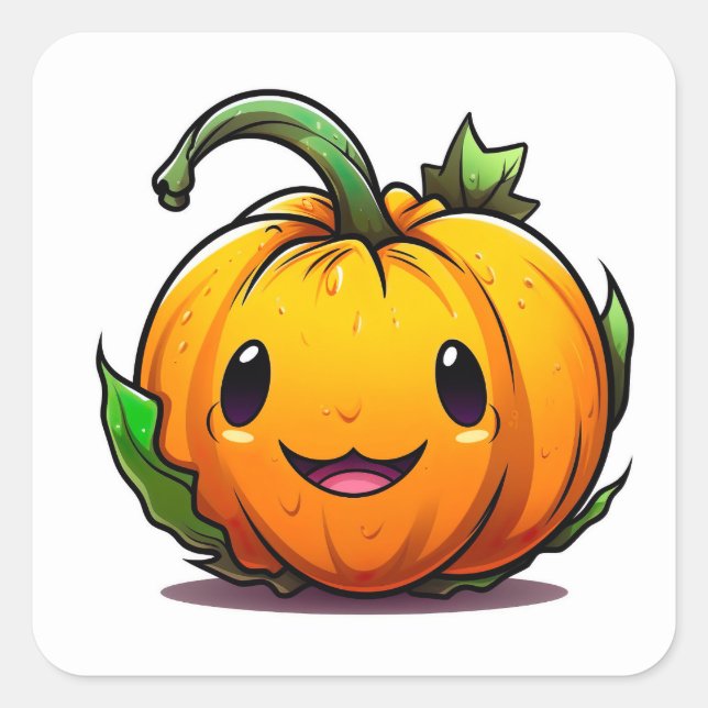Halloween Pumpkin Stickers (Vorderseite)
