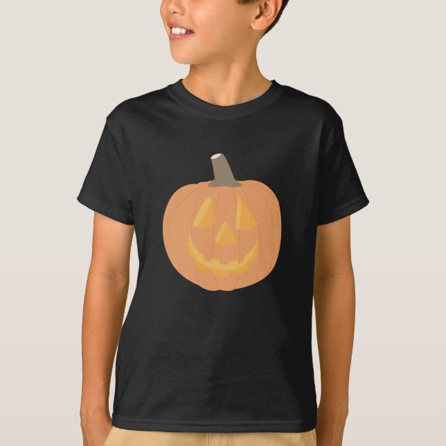 Halloween Pumpkin T-Shirt (Vorderseite)