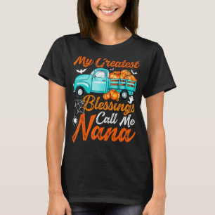 Halloween Pumpkin Truck Mein Bester Segen Ruf T-Shirt