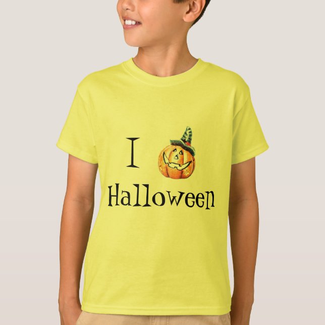 Halloween Pumpkin Tshirt (Vorderseite)