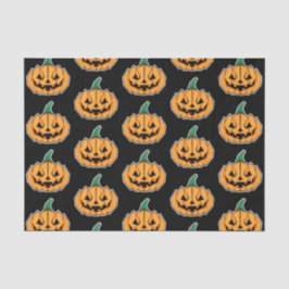 Halloween Pumpkin (Winkelstil) Seidenpapier