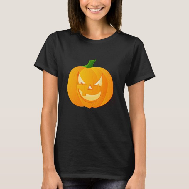 Halloween Pumpkin Women T - Shirt (Vorderseite)