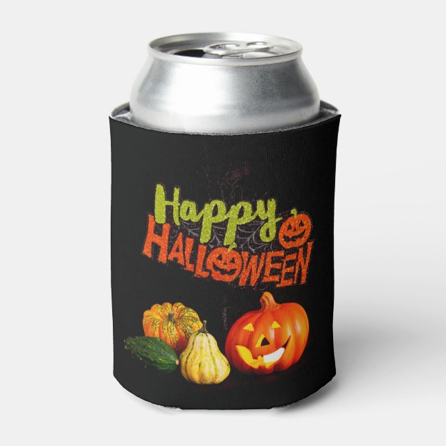 Halloween Pumpkins Dosenkühler (Kanne Vorderseite)