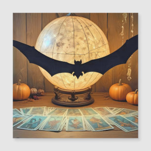 Halloween Pumpkins Fledermäuse Niedliche heiße, fe Magnetkarte