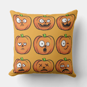 Halloween Pumpkins Kissen werfen