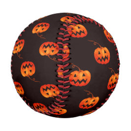 Halloween Pumpkins, Orange Pumpkins Trick oder Tre Baseball