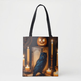 Halloween Pumpkins Owl Niedlich Spooky Festive Mag Tasche