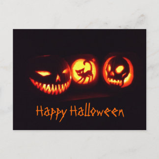 Halloween Pumpkins Postkarte