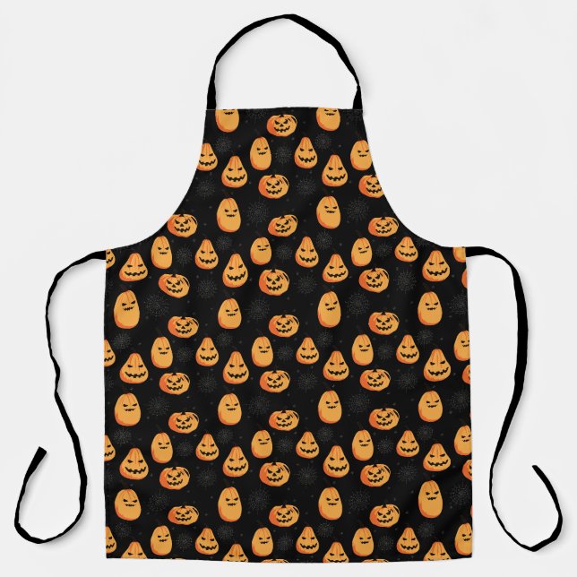 Halloween Pumpkins Schürze (Vorderseite)