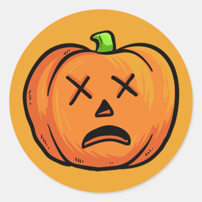 Halloween Pumpkins Sticker 9 (Vorderseite)