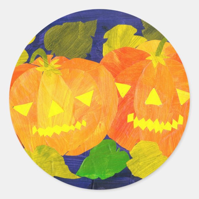Halloween Pumpkins Stickers (Vorderseite)