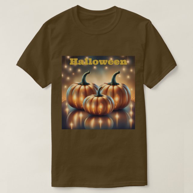 Halloween Pumpkins T - Shirt (Design vorne)