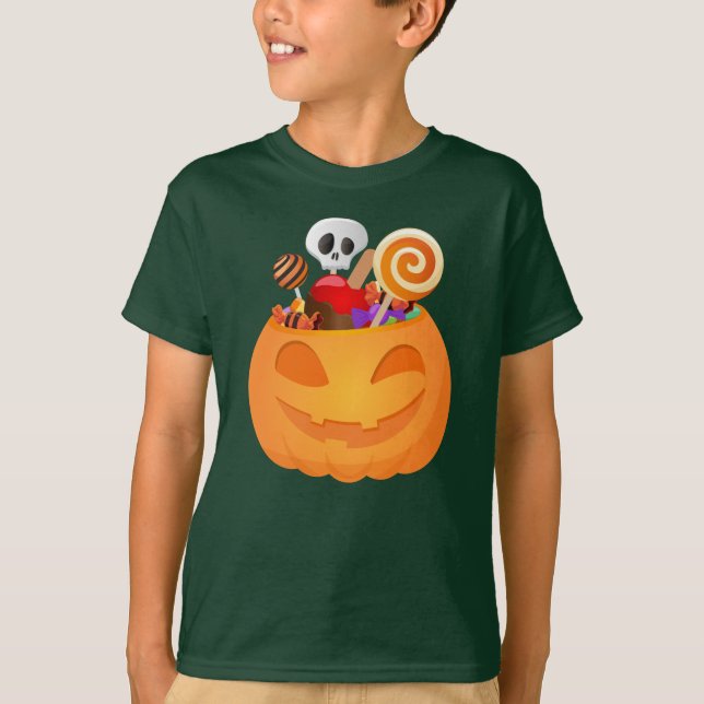 Halloween Pumpkins T - Shirt (Vorderseite)