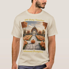 Halloween Pumpkins T - Shirt von Off Duty Teacher