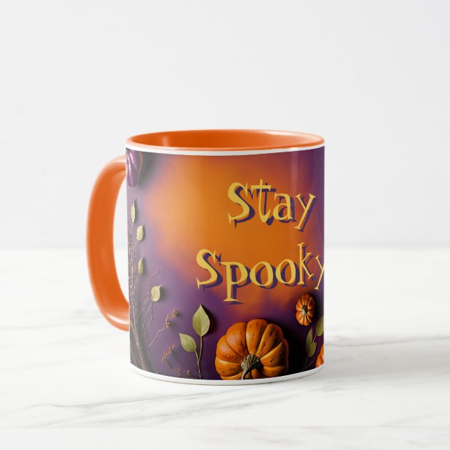 Halloween Pumpkins Tasse (Vorderseite Links)