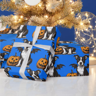 Halloween Puppy Geschenkpapier