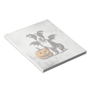 Halloween Puppy Notizblock