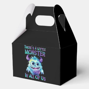Halloween Purple Monster Geschenkschachtel