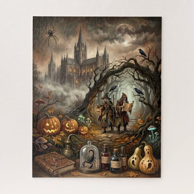 Halloween-Puzzle (Vertikal)