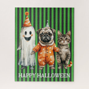 Halloween-Puzzle für Katzen und Hunde