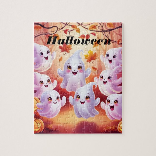 Halloween Puzzle Party : Amusement Éffrayant pour  (Vertical)