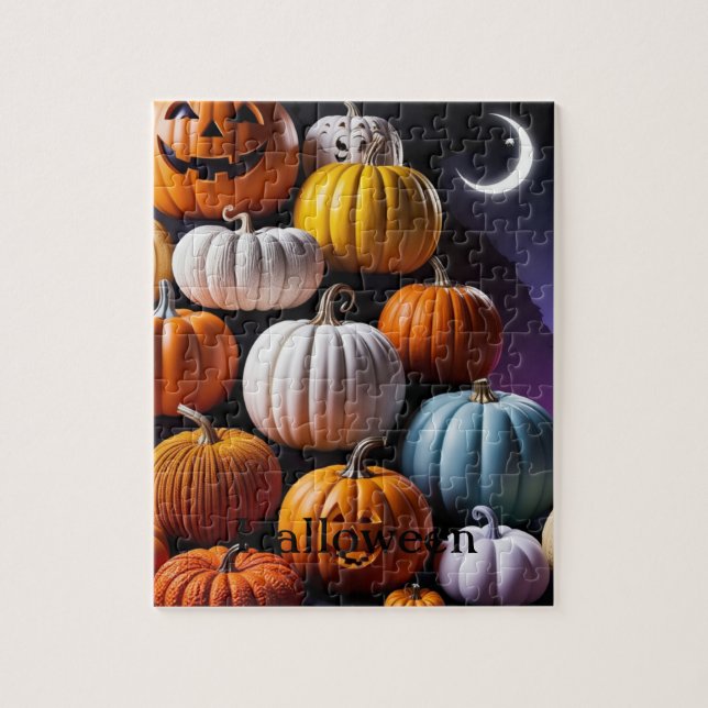 Halloween Puzzle Party: Spooky Fun für jedermann! (Vertikal)