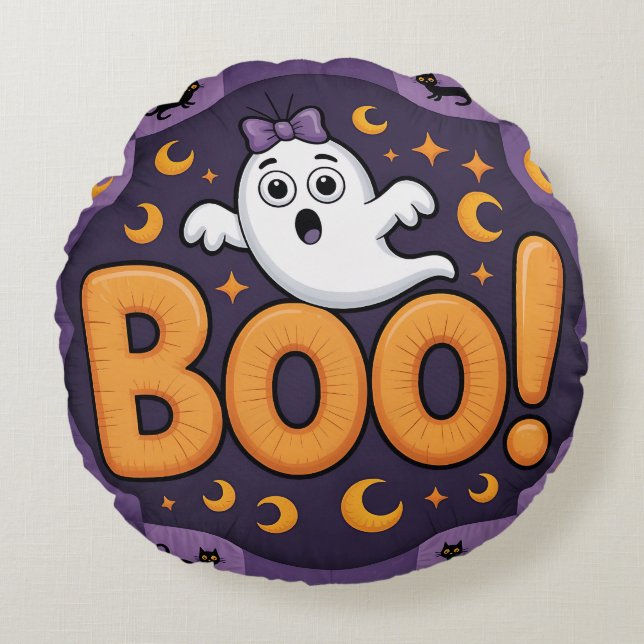Halloween Quilt, Throw Kissen (Vorderseite)