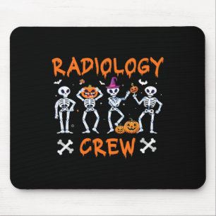 Halloween Radiology Herbst Krass Tech Röntgentest  Mousepad