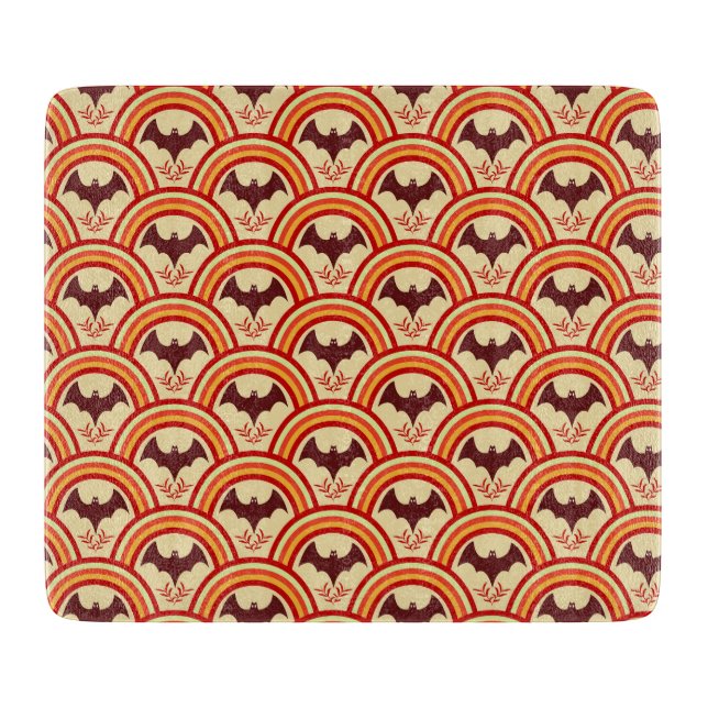 Halloween Rainbow Schneidebrett (Vorderseite)