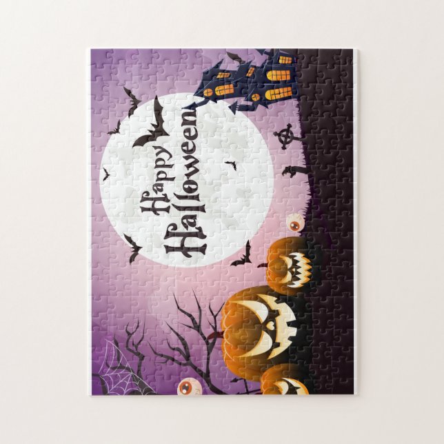 Halloween-Rätsel (Vertikal)