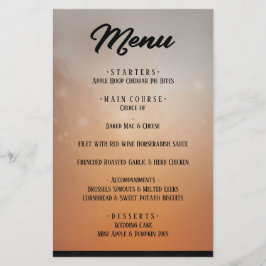 Halloween Ravens Matching Menu