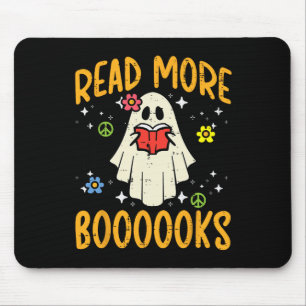 Halloween Read more Books Retro Costume Teacher Wo Mousepad