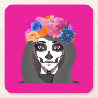 Halloween  rechteckiger pappuntersetzer