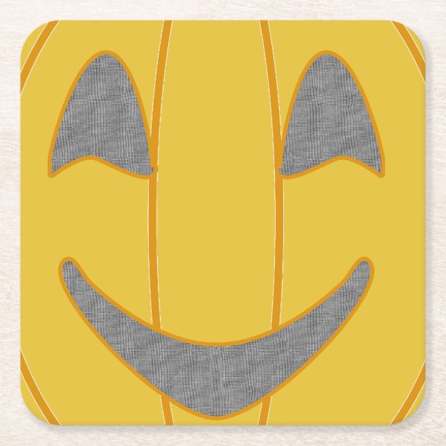 Halloween Rechteckiger Pappuntersetzer (Vorderseite)