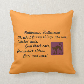 Halloween-Reim-Kissen Kissen