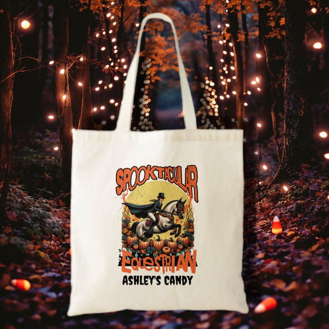 Halloween Reittier Tragetasche (Get ready for spooky season with our equestrian funny Halloween merchandise!)