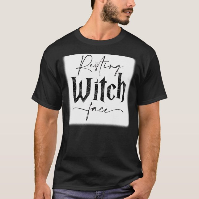 Halloween Restrukturierung der Hexenkleidung Bleac T-Shirt (Vorderseite)