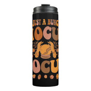 Halloween Retro Hexenbrocken Thermosbecher