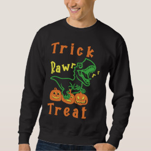 Halloween rex Kürbis Dinosaurier Streich rawr Süßi Sweatshirt
