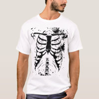 Halloween Rib Cage T-Shirt