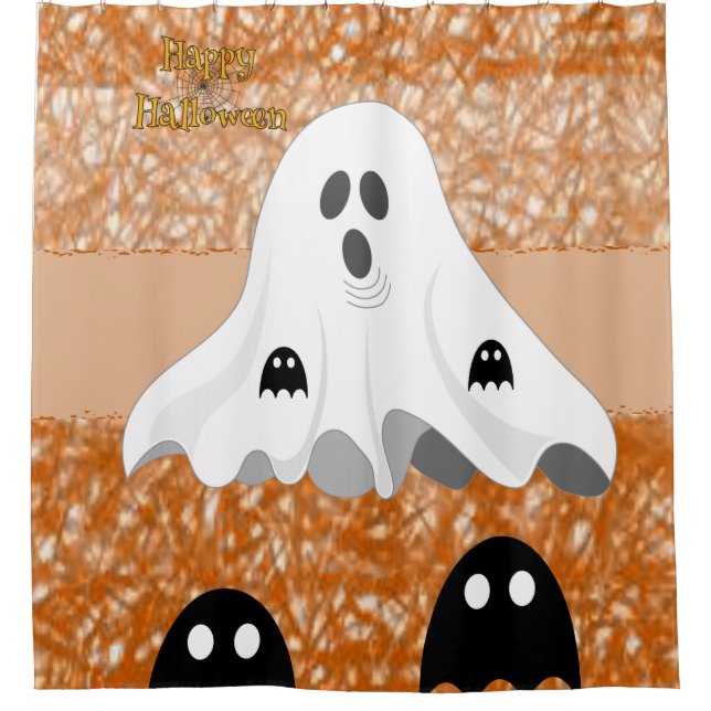 Halloween rideau de douche (Devant)
